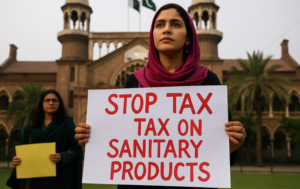 Tax on sanitary products challenged in Lahore High Court in 2025