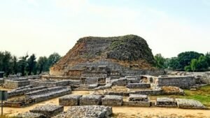Dharmarajika Stupa in Taxila