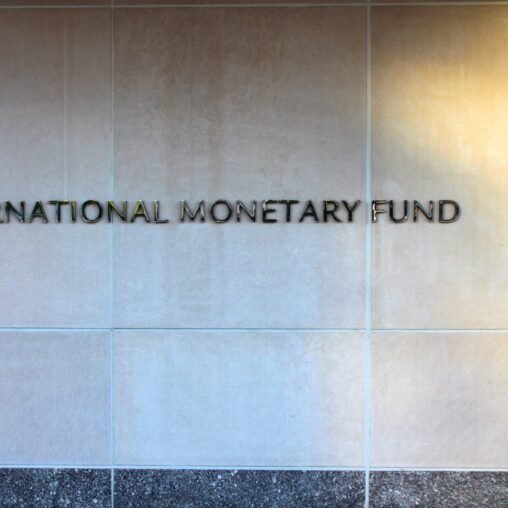 International Monetary Fund (IMF) headquarters building in Washington