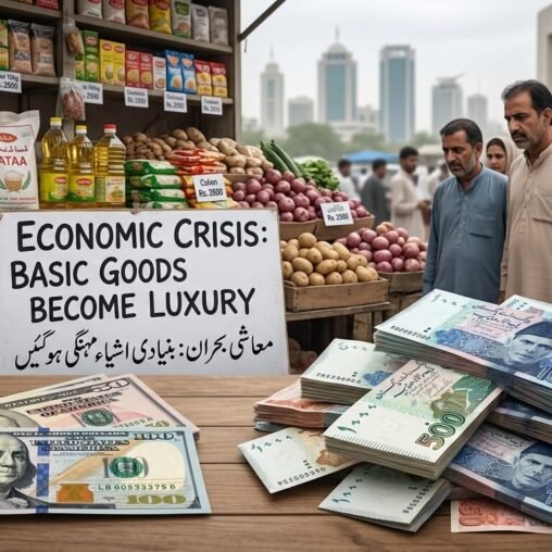 A Few Dollars and a Stack of Pakistani Rupees Depicting Inflation in Pakistan