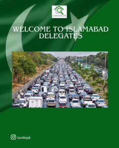 Traffic In Islamabad, Pakistan.