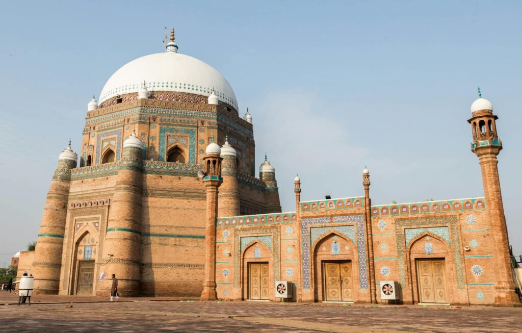 The Tomb of Rukn-e-Alam in Multan one of Pakistan's Historical Cities.